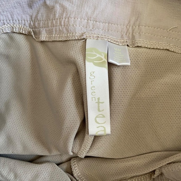 beige athletic miniskirt with built in shorts - Picture 6 of 7